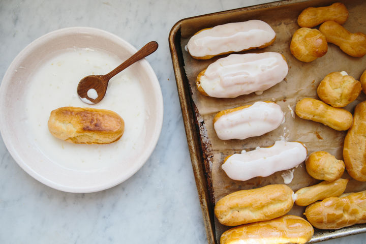 food52:  When life gives you lemons… make eclairs. Meyer Lemon Eclairs via Food52