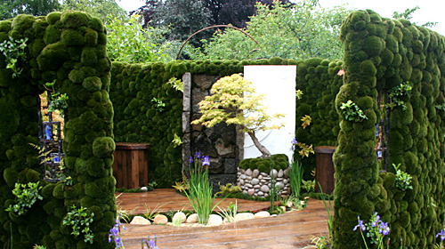 plantsrooms:Garden design with living walls, by Kazuyuki Ishihara