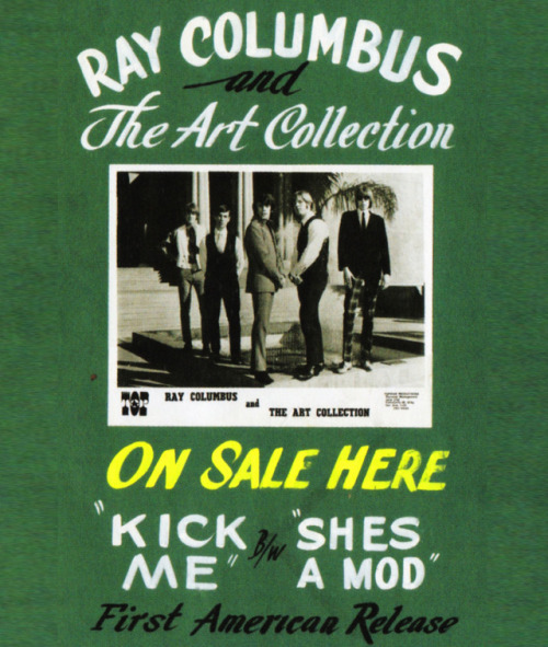  Ray Columbus & The Art Collection 