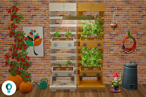 autumn-rosesims: The A-OK-Bloomer Vertical Garden (6 recolours) converted to ts2, with slots for Hon