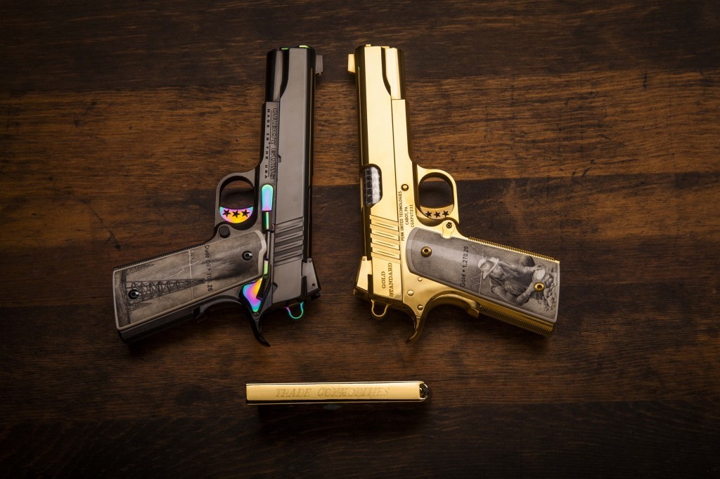gunrunnerhell:  The Trade Commodities High end custom pair of 1911′s from Cabot