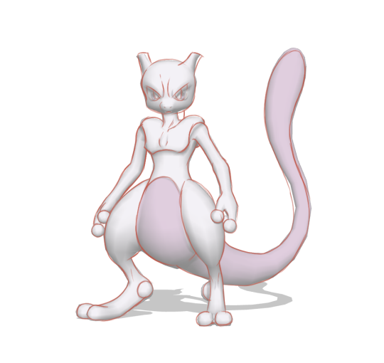 ✨Moxie2D on X: Remember when Mega Mewtwo Y was leaked and we all thought  it was Mewthree? I drew this back then  / X