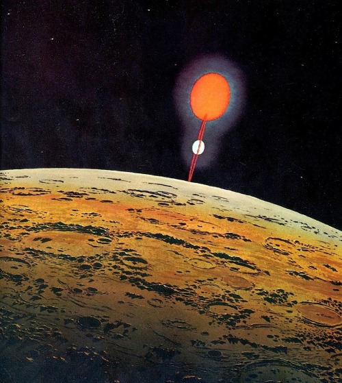 magictransistor:  Chesley Bonestell (1888 – 1986)