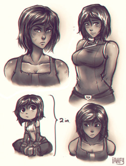 iahfy:  more korra in different styles or something I want a pocket sized korra really bad now  &lt;3 &lt;3 &lt;3 &lt;3