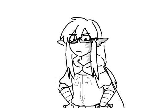Sixth panel: The something ends up being a pair of glasses, which Wild is now wearing as he frowns down at the Colors.
