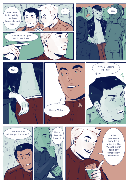 lingualpugilist:spockfucker:here is a really short comic that is sort of continuation of hot rebel s