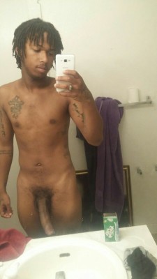 sexyboi4bbc:  kelpfreak:  Trent😄😄  Follow &amp; Reblog - https://SexyBoi4BBC.tumblr.com ♠ Damn! Hello sexy hung Black Stud. Who are you and where are you? Any sexy hung Black Men in the 504, 228, 251 area hmu pls ♠💕😘 