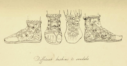 lunacylover:Elements of the Roman equipment. Drawings from “Costume of the ancients” vol