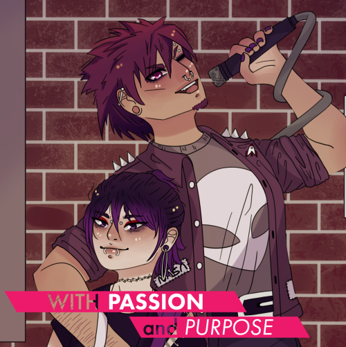 pjbart: Here’s a preview of my piece for the @oumota-zine , With Passion and Purpose! Pre-orders are