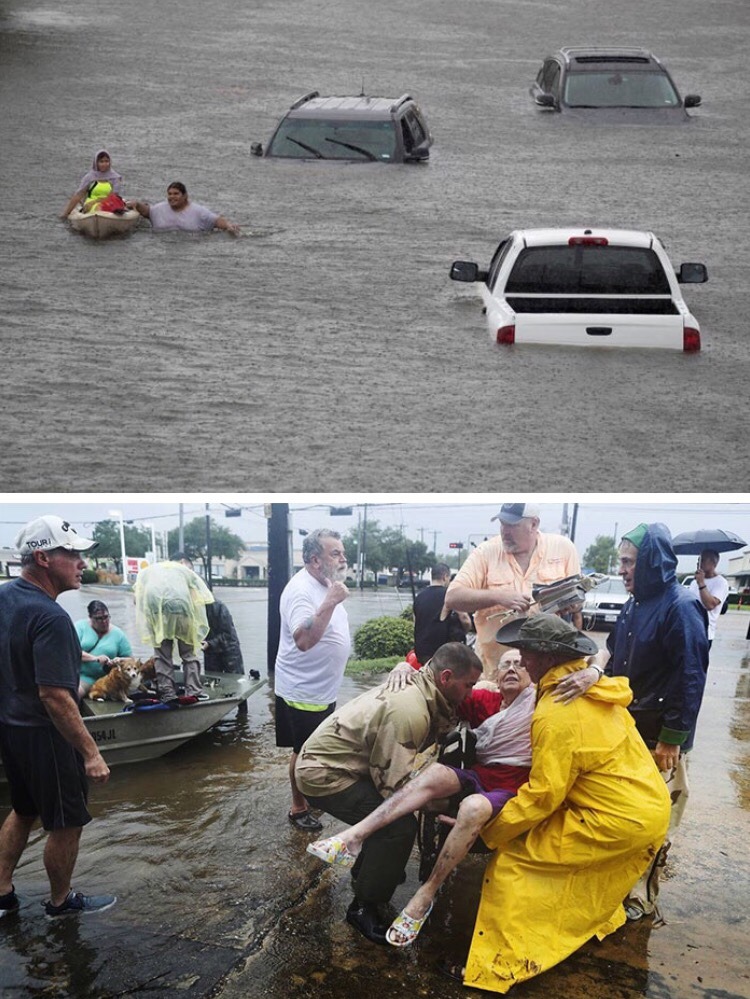 caitlinmaghan:  stateofdecline79:  southernsideofme:Texans have shown the world what