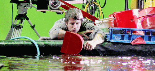 dex5m:  The biggest part of your job on a movie is waiting. (The Hobbit BTS 28/?)