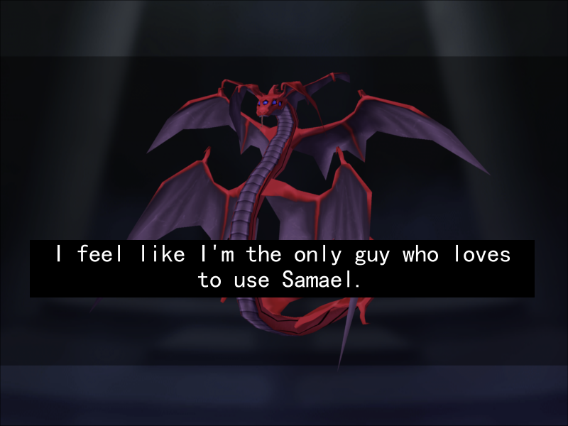 : I feel like I’m the only guy who loves to use sameal. I mean he was one of the
