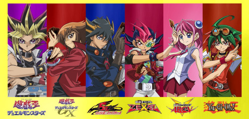 The Yu’s. (I used this image in all of my media). I’ll be adding Yusaku once the series begin.