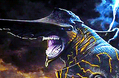 joonchi:  One of the rules I gave to the Kaiju designers is, I wanted to think how a man in a suit would fit in there. The spirit and feeling of the classical Kaiju, we are keeping them mostly two legged, not humanoid but sort of a silhouette that reminds