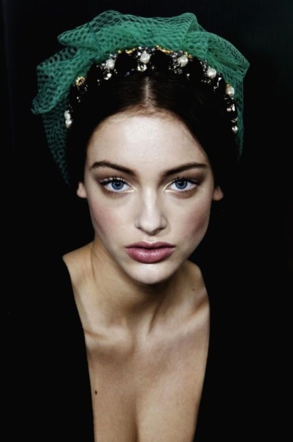 Lucette van Beek @ Dolce and Gabbana F/W 2012