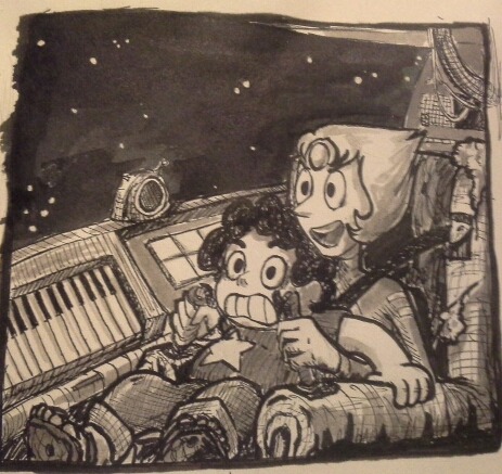 gregsadinosaur:  Inktober day 10 Steven universe!