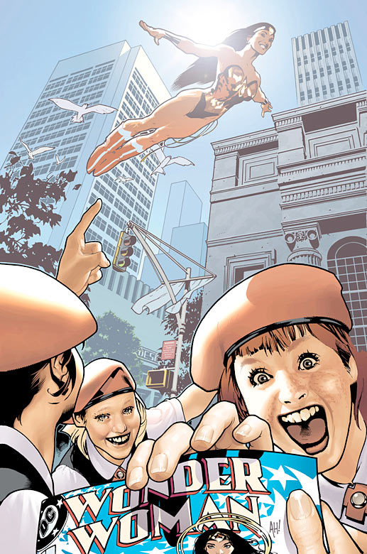 more-like-a-justice-league:  Adam Hughes Wonder Woman Covers 4