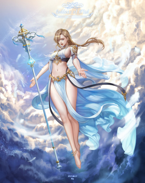 Goddess of Wind Hyesu No https://www.artstation.com/artwork/nGn5K