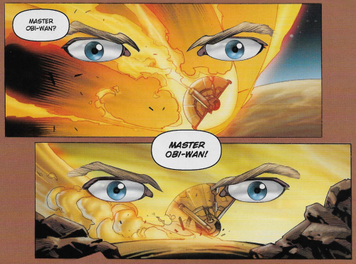 It’s Anakin Week and Clone Wars Friday!I love this T.J. Eckleburg-Force-Vision thing for him. You on