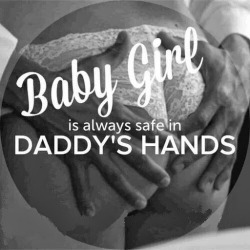 submissive-littleslut:  drew8it: username71:  Unfortunately daddy’s hands aren’t here right now :(  I wish they were though!   why aren’t you touching my butt right now?  She is always safe in my hands