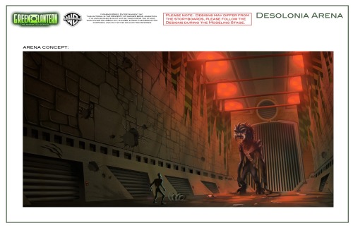 theanimationarchive: Here’s some awesome background designs and concept art for Green Lantern: