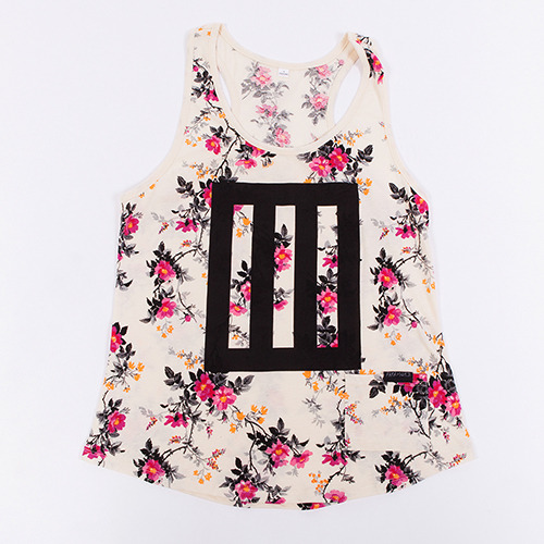 paramoreupdates:  Check out the ‘Bars Floral Tank’ available now through the