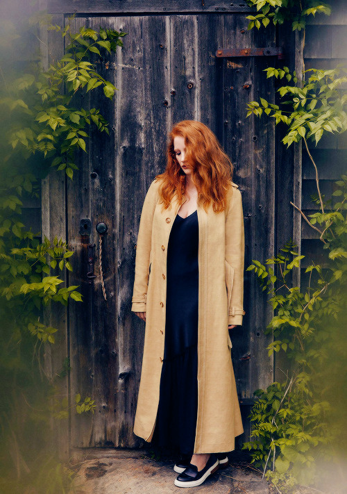 blondiepoison:Jessica Chastain by Ramona Rosales for The Hollywood Reporter (June 2018)