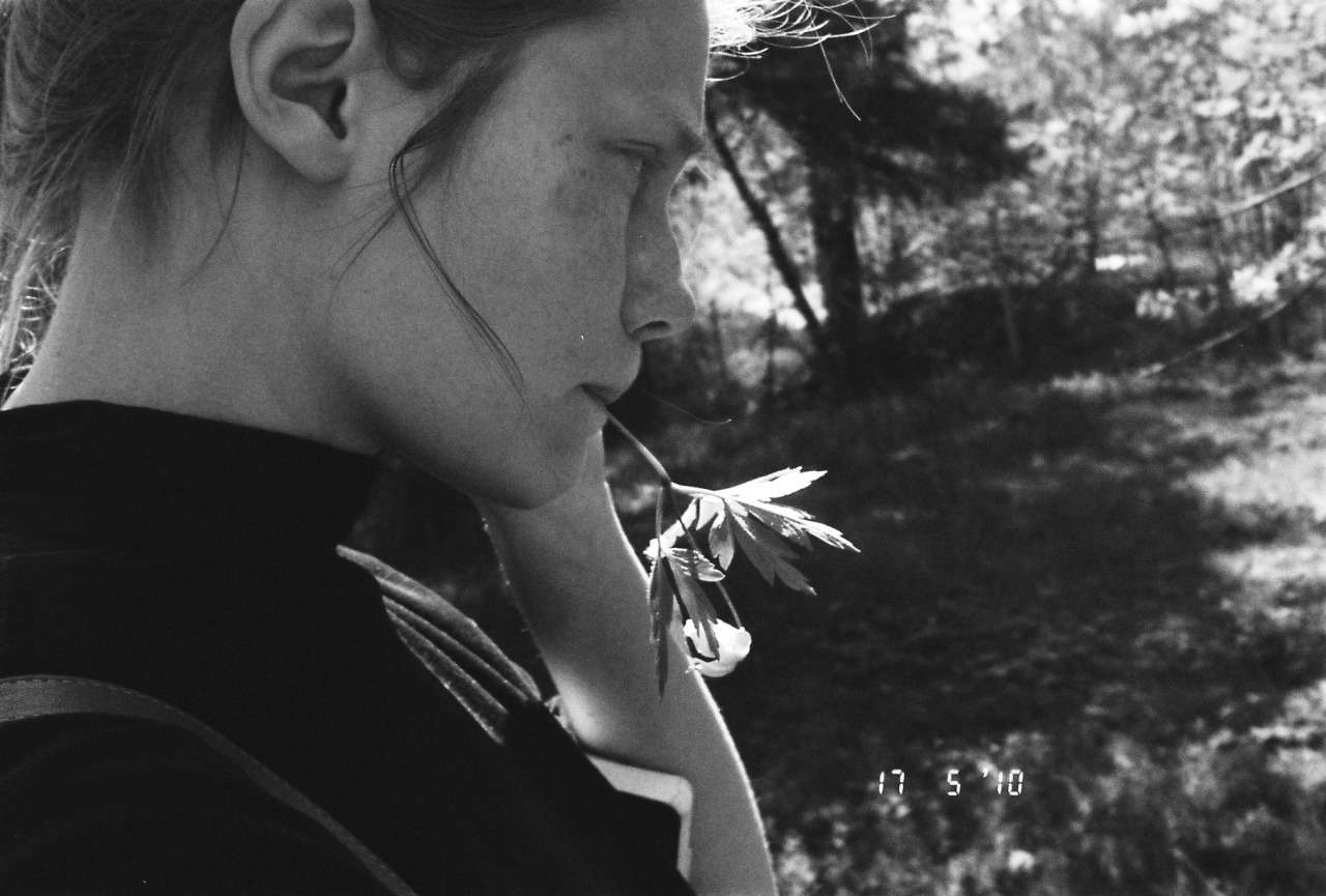 linascheyniusdiary:  Me outside Karolinska hospital in Stockholm Spring 2010 
