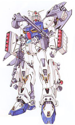 The-Three-Seconds-Warning:  F90D Gundam F90 Destroid Type  The Destroid Type Equipment