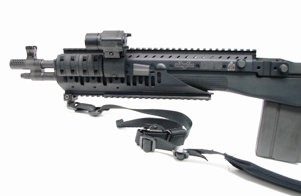 fmj556x45:  Springfield Socom II .308 caliber rifle. Socom II with Vltor Quad rail