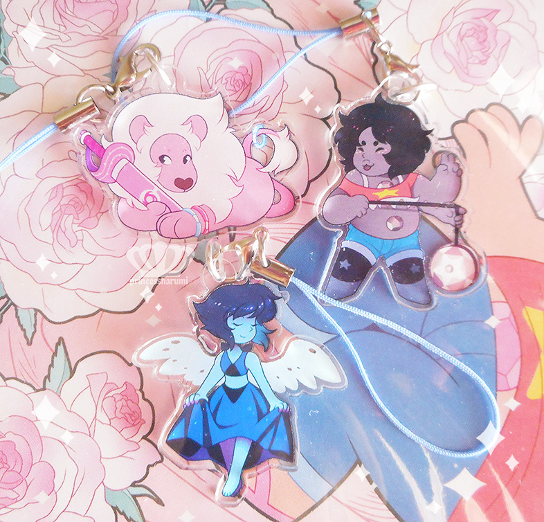 princessharumi:  My mixed fandom charms are all finally here !! Thank you to everyone