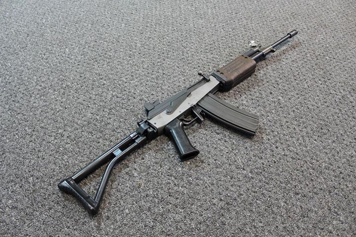 rtf-j:  My Galil. Israeli parts on a US (AOW) receiver. Was such a nightmare to build