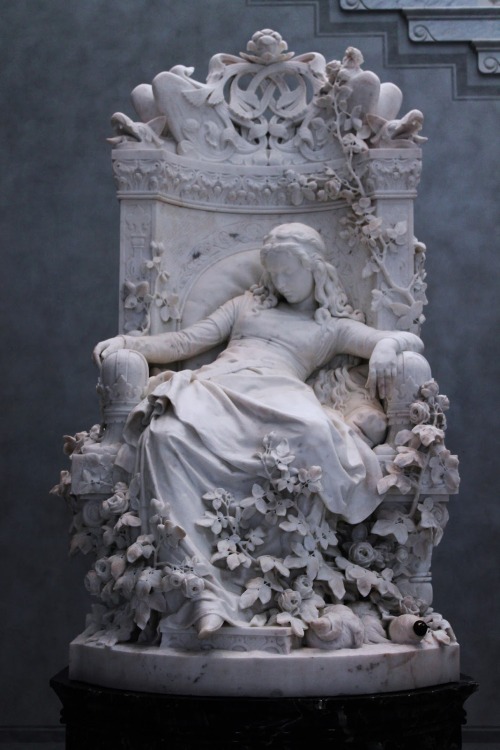  Louis Sussmann-Hellborn, Sleeping Beauty, 1878.                  