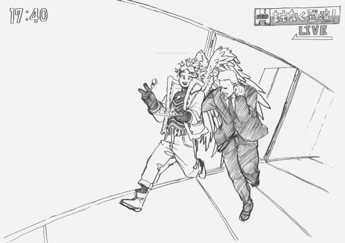 fymyheroacademia: new sketches by Horikoshi.