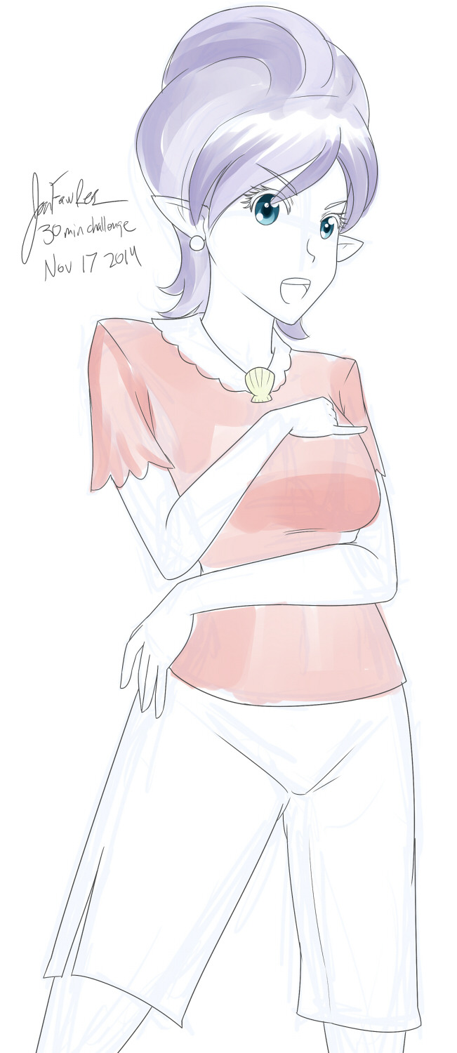 30minchallenge:  Sweetie hungie! ;3; Must have gotten that sass from her mother based