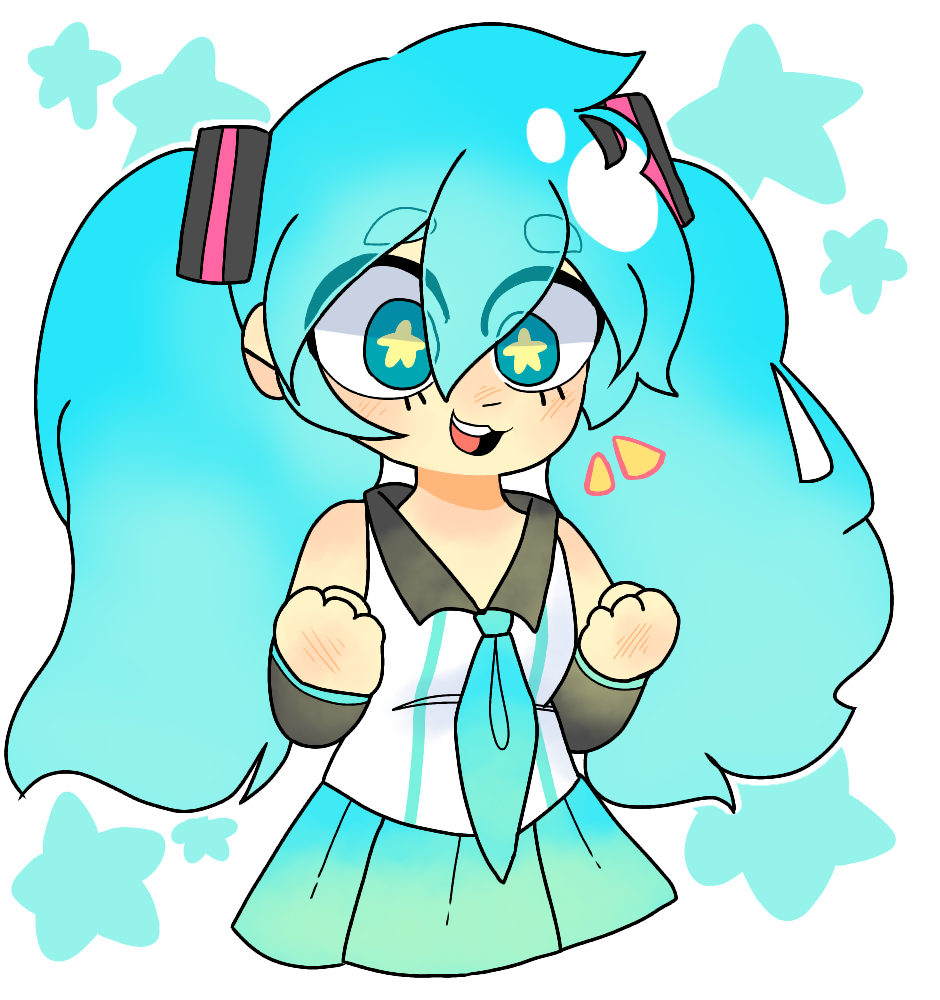 Im thinking miku miku oo ee oo