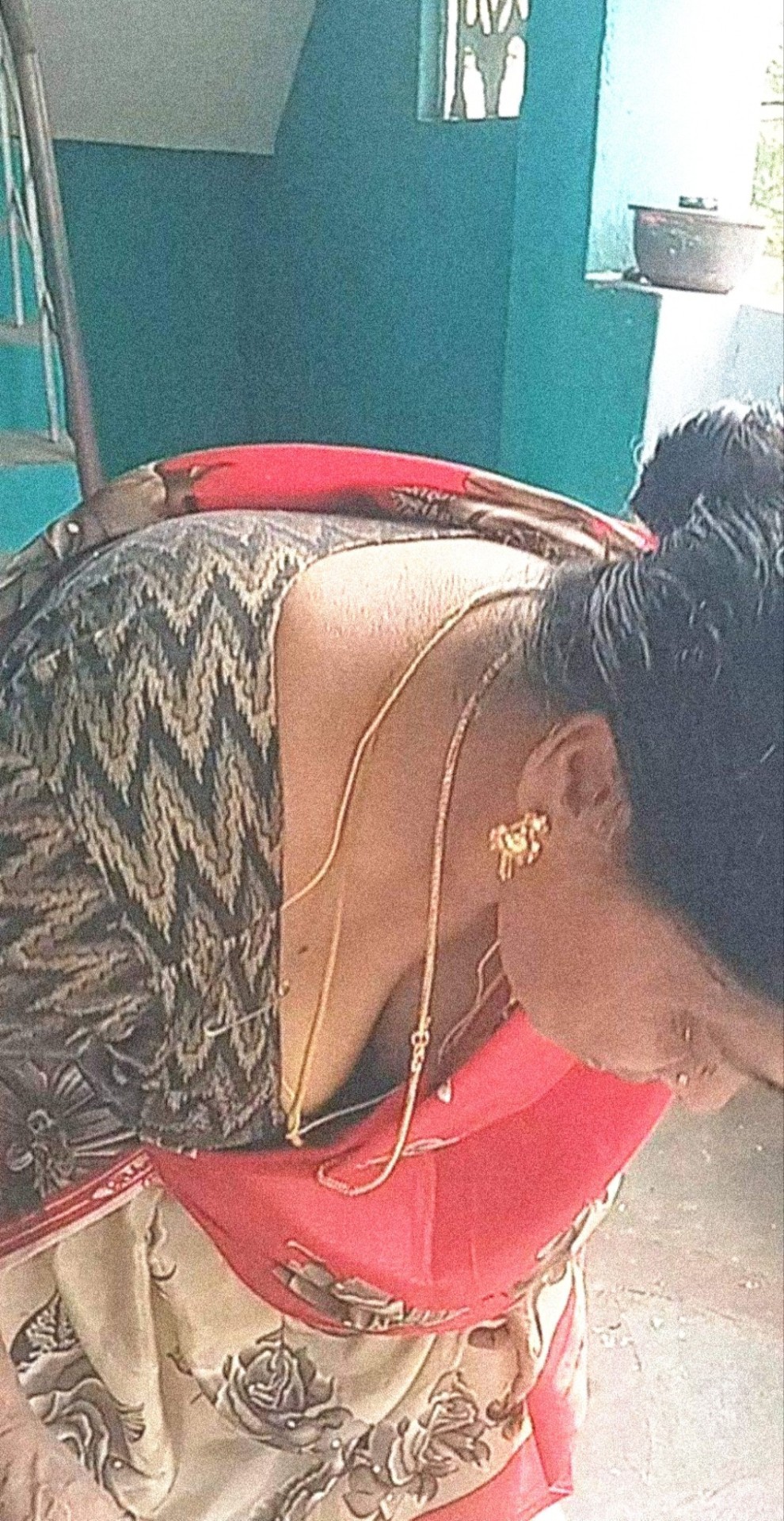 Watching Moms Cleavage As She Works In The House Is Another Thing Incest Sons Like To Do.. 😍🥰