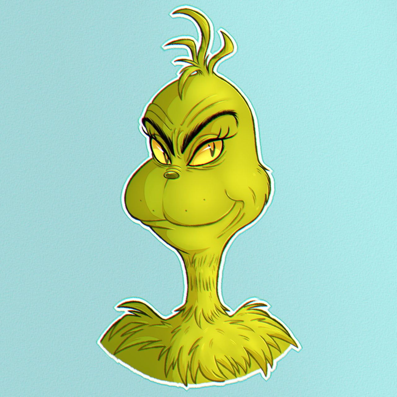 justapapersketch: I wanted to draw the different adaptations/designs of the Grinch