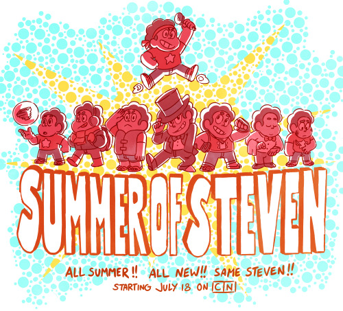 stevencrewniverse:  There’s a whole lot of Steven coming your way! See you next week! 
