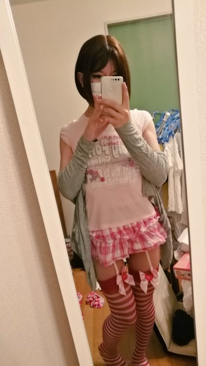 xmikucd: I am sissy♡♡♡Please make me a good girl with your big cock♡♡