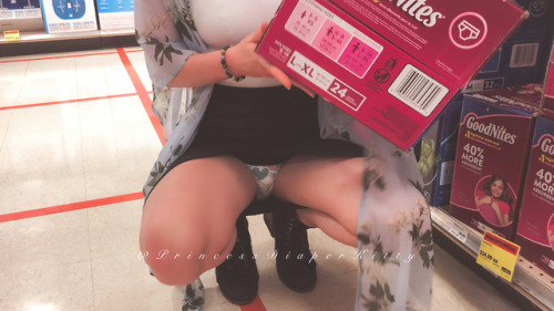 Out shopping for more diapees! ☺️Check out this video and photoset here: https://www.patreon.com/pri