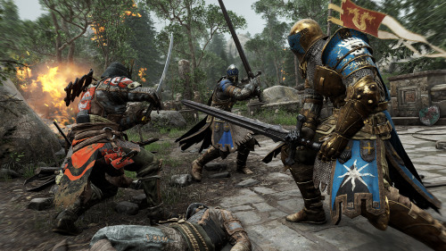 gamefreaksnz:   					For Honor: Ubisoft’s newest IP lets you play as a Knight, Viking or Samurai					Ubisoft has officially announced For Honor, a new IP mixing skill, strategy and team play with visceral, melee combat.View E3 trailer here. 