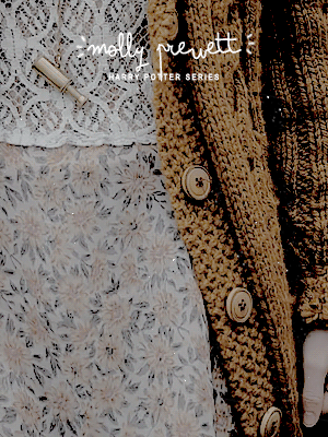 queeniegoldtsein:  hp minor characters → Molly Prewett ;  “The thing about being brave is