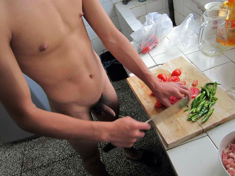 zlam333:  섹시한 유두Kitchen naked