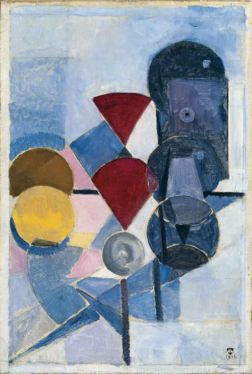 Composition II (Still Life)Theo van Doesburg (Dutch; 1883-1931)1916Oil on canvasMuseo Thyssen-Bornem