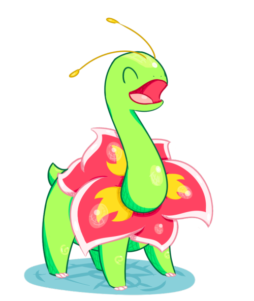 lemonade-doodles:Meganium 2 by ~Lemon-Heartss