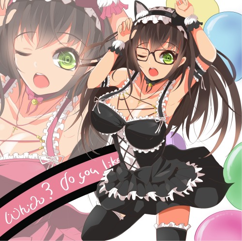 getyournekoshere:  Some cutie nekos <3Source