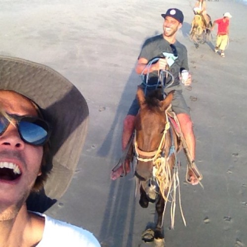 Nicaraguan horse adventures featuring Joe and Adam. Ride on Irators….ride on. #horsethings #iration