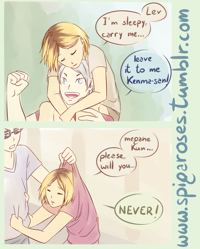 spigaroses:   bonus: Tsukki…..and the unwanted sad joke extra: Seguir leyendo