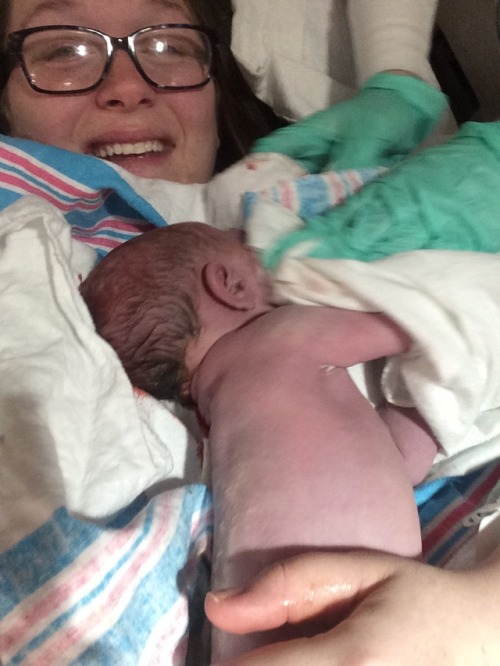 Happy due date to our sweet girl! Although she was due today, we were induced last week and our itty